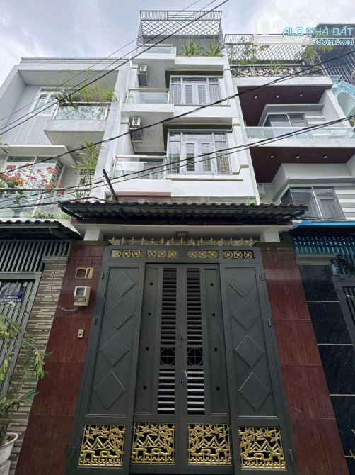 Bán nhà mặt tiền Trần Văn Danh, phường 13, Tân Bình; 4*21m; nhà ga T3 - 4