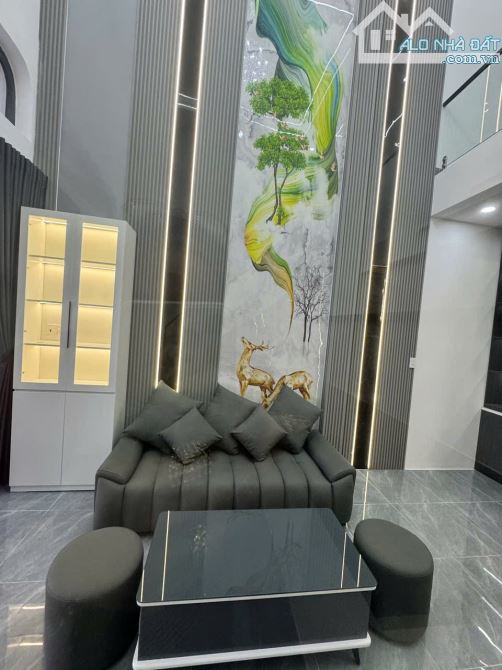 Nhà 2 tầng FULL NỘI THẤT Mặt Tiền đường THẠNH LỘC Q12 DT 50,8m (4x20) đường thông 8m💰4,5T - 4