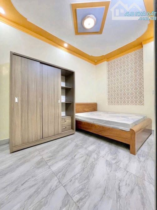 Bán Nhà mới 2 Lầu Đường Nhựa 8m Gần ngã Tư Chiêu Liêu , Dĩ An - 4