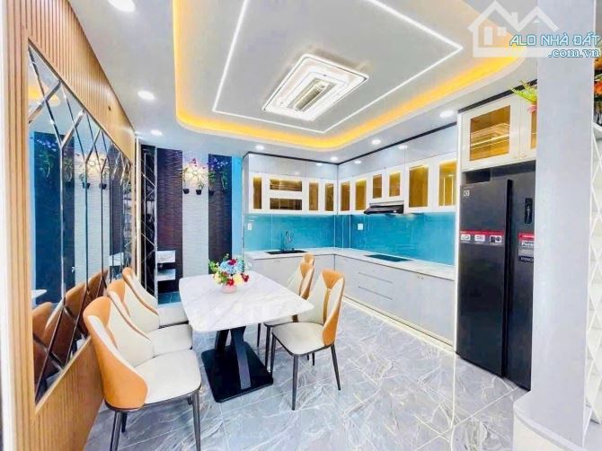 Bán nhà 1/ HẺM XE HƠI_ LÂM THỊ HỐ Q12_ 5 Tầng_tặng FULL NỘI THẤT_ DT sàn 180m2_ 6ty250 - 4