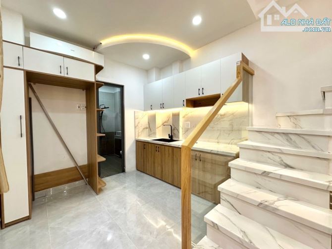 Nhà Bình thạnh 2 tầng . 26m2 . 2pn. 2wc. Full nội thất .sổ hoàn công đủ . - 5