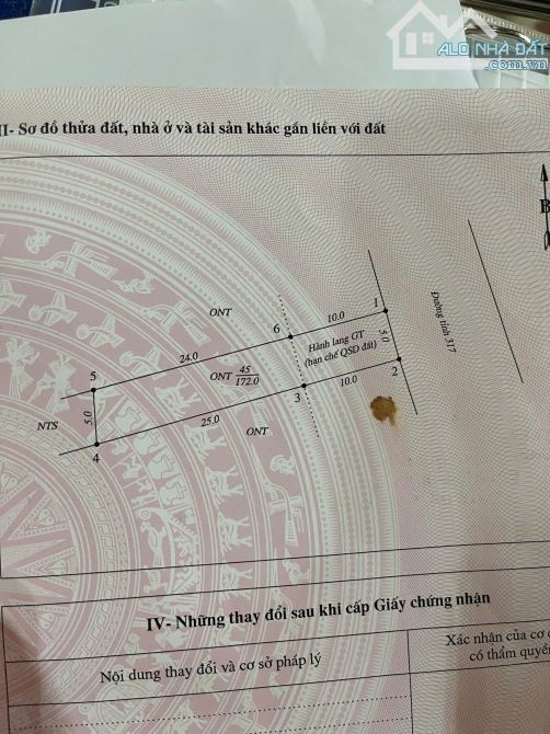 Lô đất mặt đường TL317 SĂN NHÀ ĐANG CHO THUÊ, ngay sát là TT Y tế xã Tu Vũ, view sông Đà - 5