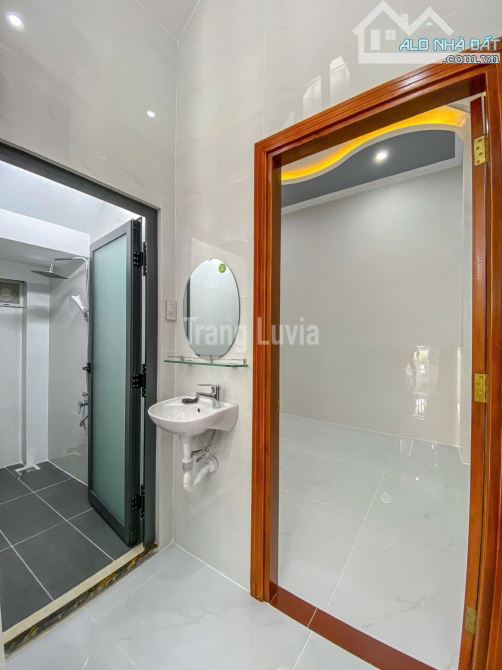 BÁN NHÀ XÂY MỚI ĐẸP KIÊN CỐ HẺM Ô TÔ GẦN CHỢ CẦU VÁN - 5