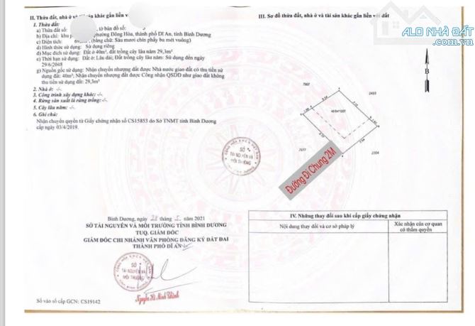 Đất gần BigC Go, phường Đông Hòa, TP Dĩ An - 5