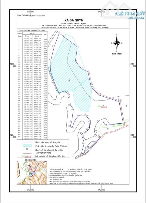 Bán nhanh 2.5ha đất bám suối xã Tà Năng,Lâm Đồng giá rẻ chỉ 100 triệu/sào thương lượng - 5