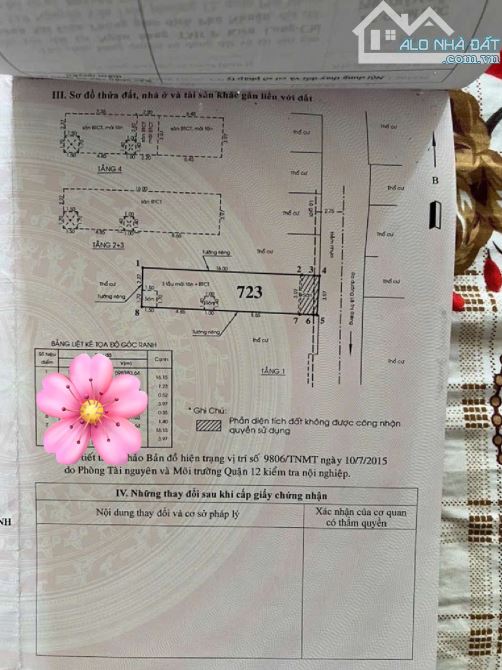 Bán nhà HẺM OTO_ sát MẶT TIỀN NGUYỄN THỊ KIÊU Q12_ 4 tầng_4x17m_ chỉ 6ty600 - 7