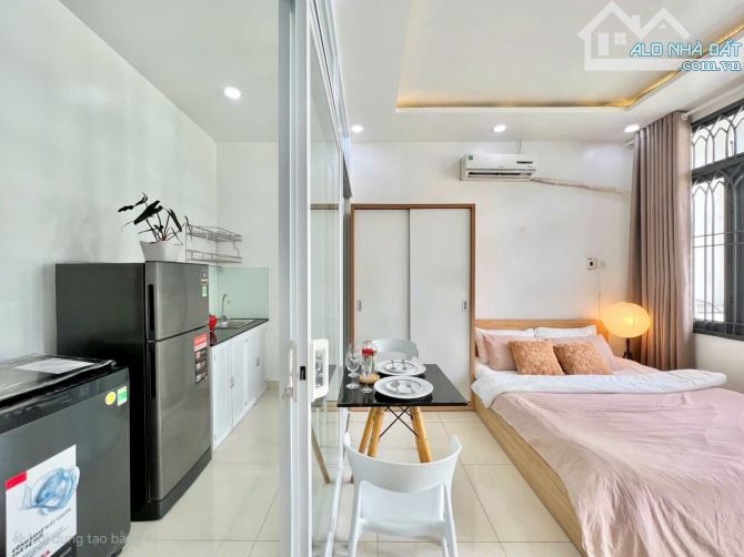 CĂN HỘ TÁCH BẾP 1PN FULL NỘI THẤT BAN CÔNG GIÁ HSSV QUẬN 10 - 7