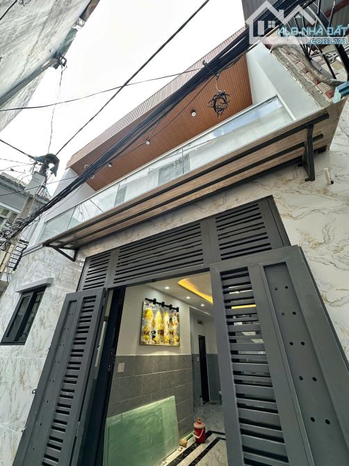 Bán nhà mới đẹp hẻm Hoài Thanh Phường Phú Định (Phường 14 Quận 8 cũ). Nhà nở hậu, gần chợ - 7