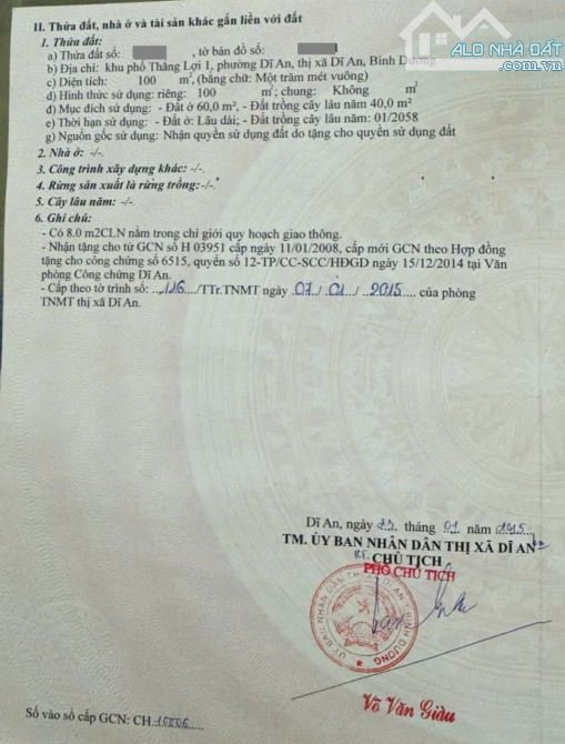 Nhà gần chợ Dĩ An 1, phường Dĩ An, TP Dĩ An - 8