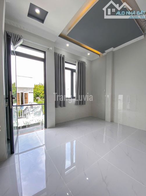 BÁN NHÀ XÂY MỚI ĐẸP KIÊN CỐ HẺM Ô TÔ GẦN CHỢ CẦU VÁN - 9