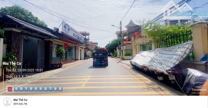 Lô góc Tiên Dược- Sóc Sơn-74m2-Hơn 1 tỷ-đường thông-oto tránh