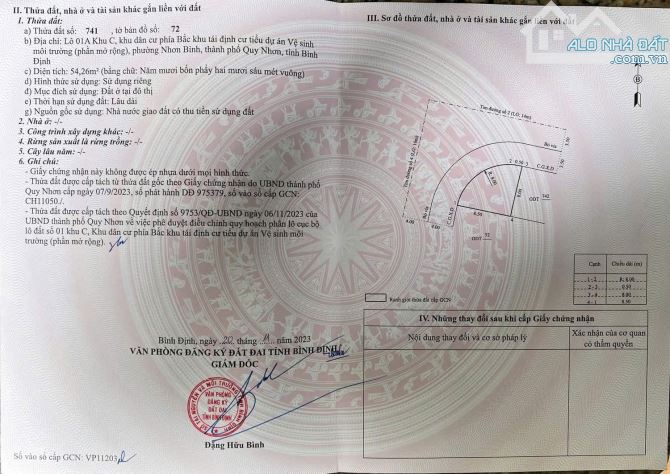 ĐẤT ÔM CUA GÓC 2 MẶT TIỀN BỜ SÔNG KHU LÊ THANH NGHỊ