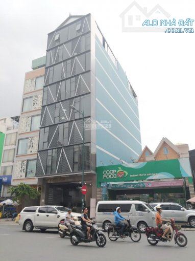 Cần bán nhà mặt tiền cách mạng tháng tám p11 quận 3 diện tích: 12mx26.3m hầm 10 tầng