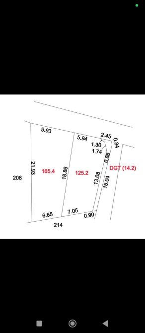 Chính chủ gửi bán 125,2m2 Bá Khê-Văn Giang-Hưng Yên  ✅ Lô góc siêu vip chia được 3 lô
