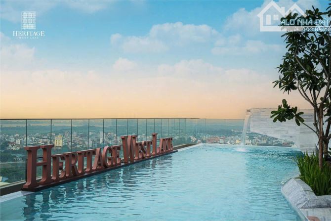 Bán căn 2 ngủ chung cư cao cấp Heritage West Lake view hồ - Tây Hồ - Sổ lâu dài