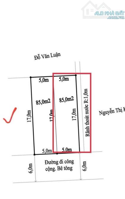 🏡 Bán lô đất 85m² tuyến 2 đường Máng Nước, Vĩnh Khê, An Đồng, vị trí tiềm năng