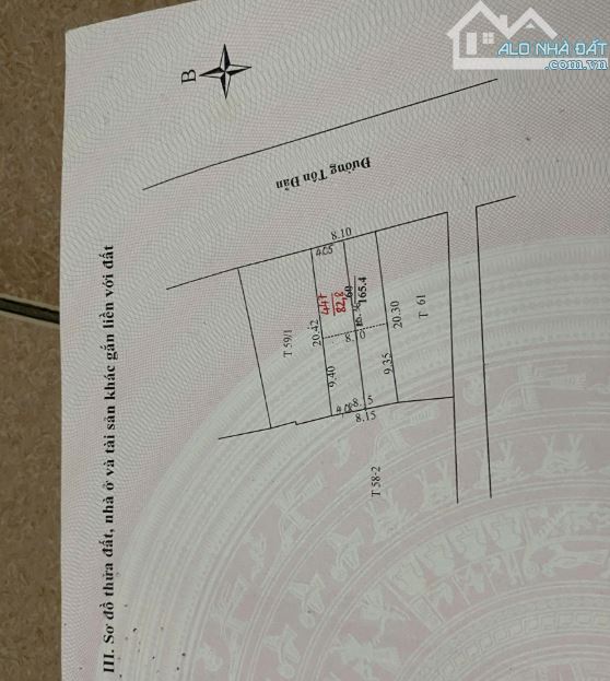 🥇 Bán đất mặt tiền vị trí KD đường Tôn Đản (83 m2), Cẩm Lệ - Đà Nẵng, Giá 5.2 tỷ tl