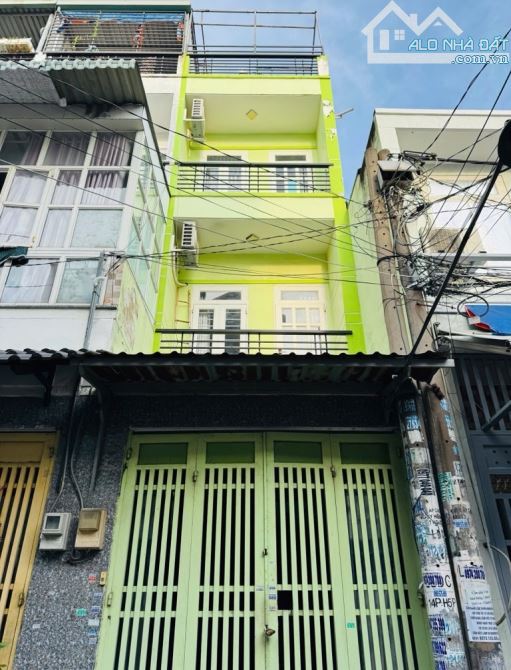 Bán nhà 4 tầng đẹp 24m² (3x8), hẻm xe tải Lê Đình Cẩn, gần Khu Tên Lửa, chỉ hơn 3 tỷ