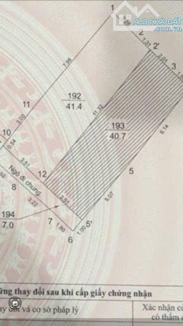 BÁN ĐẤT VÕNG THỊ , TÂY HỒ 41M² , SỔ ĐẸP GIÁ 6,6 TỶ