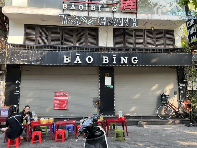Binhbds cho thuê nhà mặt phố Quang Trung mặt tiền 11m