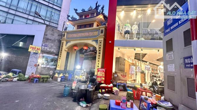 MINH KHAI 40M2 – 4 TẦNG – 6 PHÒNG NGỦ –NGÕ THÔNG Ô TÔ –DOANH THU 15TR/THÁNG – GIÁ7.3 tỷ