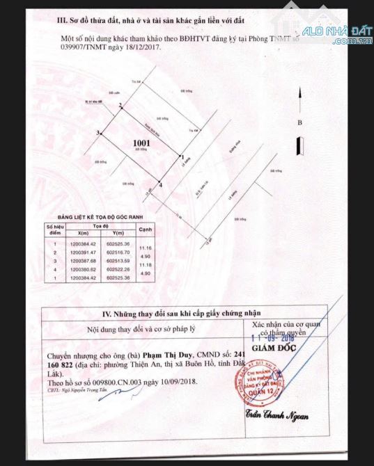 QUẬN 12, BÁN ĐẤT HẺM 92 VƯỜN LÀI AN PHÚ ĐÔNG DT 5x11.2m