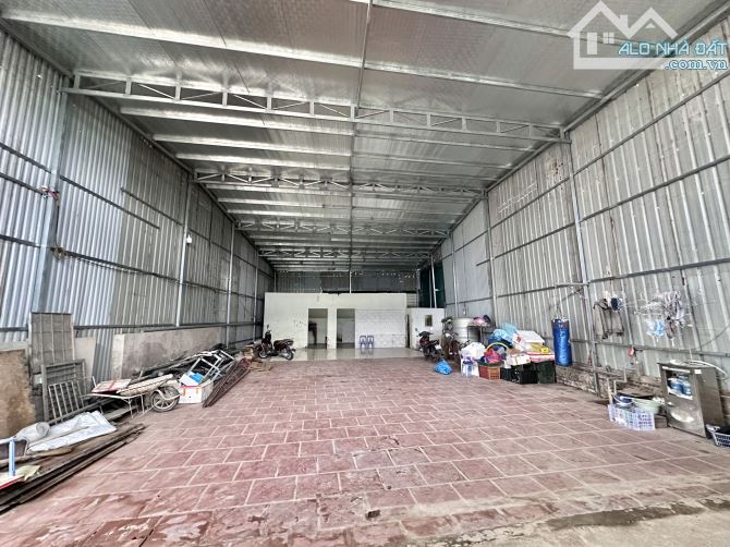 260m kho xưởng Đại Áng cho thuê, container đỗ, giá 50k/m