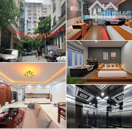 MẶT PHỐ TÒA NHÀ 8 TẦNG THANG MÁY MỚI TINH + HẦM – Ô TÔ TRÁNH DÒNG TIỀN 1 TỶ/ NĂM