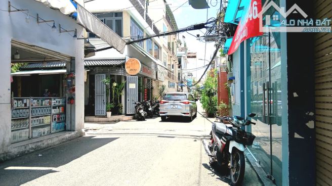 BÁN NHÀ HẺM XE HƠI BÀ HOM, Q6, GẦN CHỢ PHÚ LÂM, 73M2, NGANG 4.7M (NỞ HẬU 7M), 2 TẦNG, NHỈN