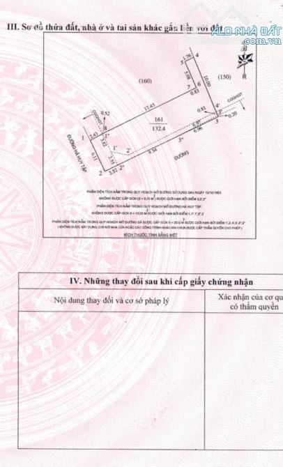 Bán 132m2 Lô Góc nhà 3 tầng mặt đường Hà Huy Tập