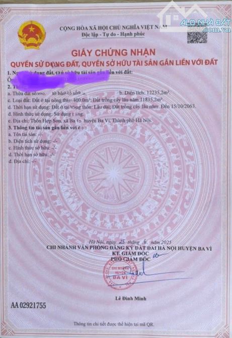 Mảnh đất nghỉ dưỡng view núi đồi bạt ngàn, cực thơ mộng tại Ba Vì
