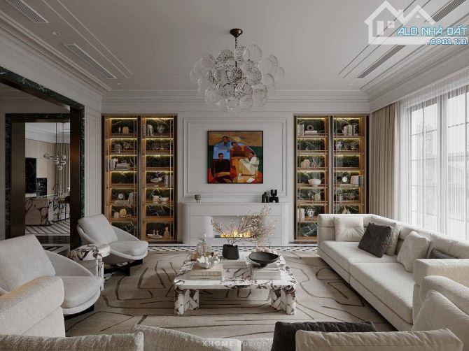Bán Biệt Thự Lan Viên 2 Villas Đặng Xá 342m2 oto tránh dừng đỗ 89 tỷ