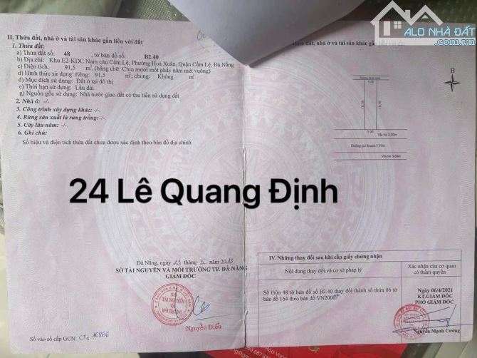 📌📌📌LÀM VIỆC TRỰC TIẾP GIÁ TỐT !!! bán lô mặt tiền lê quang định