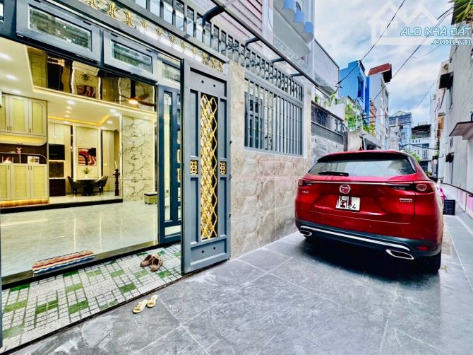 6❌10m, BÁN NHÀ 4 TẦNG, HXH, THANG MÁY, PHAN HUY ÍCH, P12 GÒ VẤP, 7.6 TỶ TL