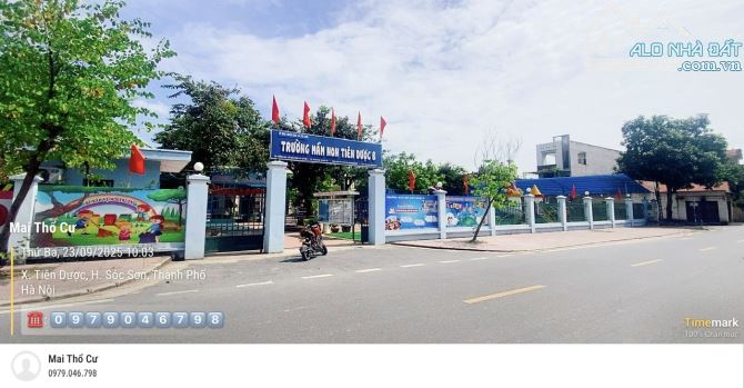 Lô góc Tiên Dược- Sóc Sơn-74m2-Hơn 1 tỷ-đường thông-oto tránh - 1