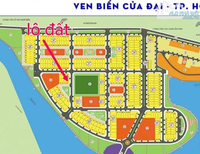 Bán lô Góc vip view công viên Khu Phước Trạch -Phước Hải - 1