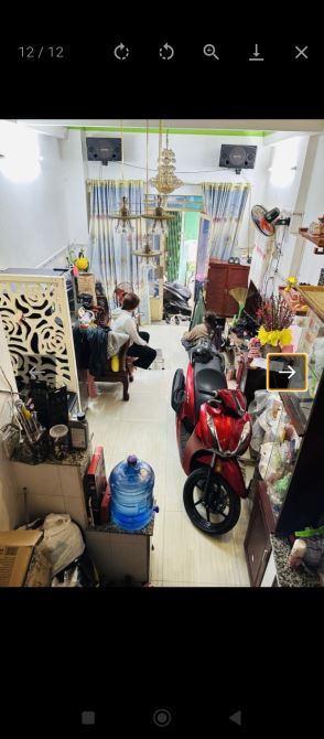 Bán nhà hẻm rộng Âu Cơ,P.10,Q.Tân Bình,dt: 3,6 x 8 nhà xây 2 lầu 3 Tỷ 5. - 1