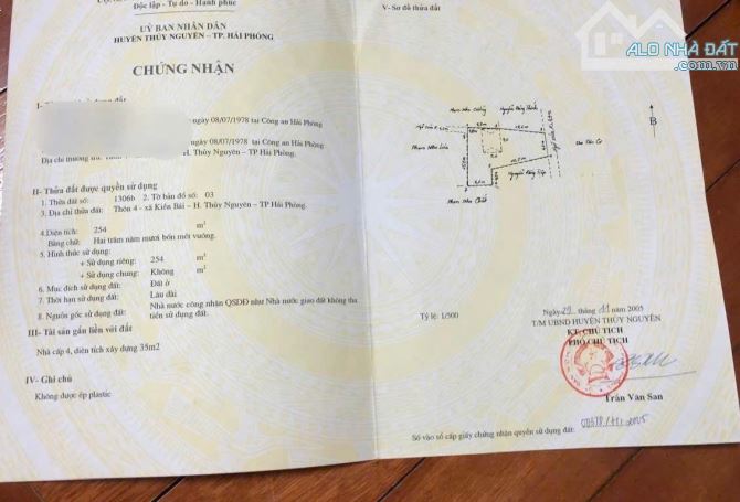 Dành cho ai mua ở vừa muốn rộng lại vừa muốn rẻ 254m2 Kiền Bái chỉ 1,4xx tỷ - 1