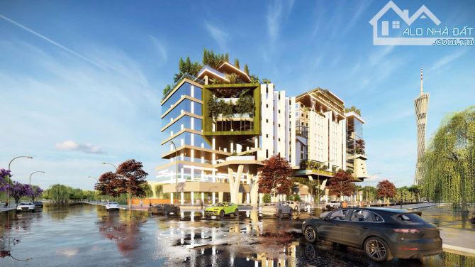 Bán 5000m2 đất 3 mặt tiền vòng xoay đối diện khách sạn Mường Thanh Cái Khế TP Cần Thơ - 1