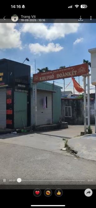 ☘️chính chủ gửi bán Lô đất 61m2 đường Đông Hải ngay đầu TĐC Đồng Giáp, - 1