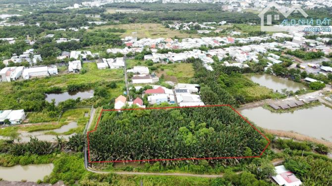 2,2tr/m2 Đất Vườn Trong KDC Nhà Bè 4000m2 Ven Rạch - 1