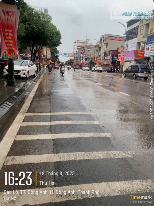 Bán 100m đất mặt đường cao lỗ Đông Anh,kinh doanh sầm uất - 1