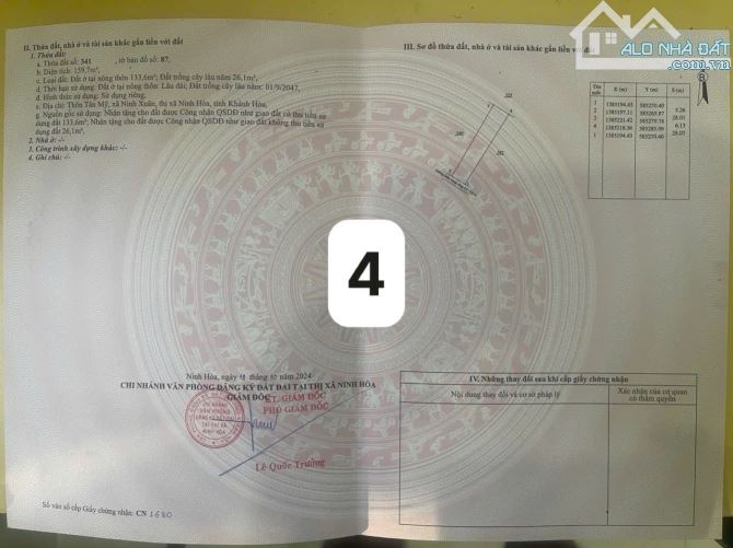 Bán ĐẤT Ninh Xuân-Ninh Hoà full thổ 239m2 - Chỉ 379 Triệu/Lô - 13