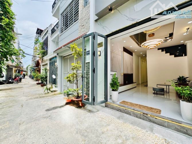 Nhà 3 tầng 60m2 hai mặt hẻm xe hơi 5m nở hậu đường Nguyễn Văn Công Phường 3 Gò Vấp - 16