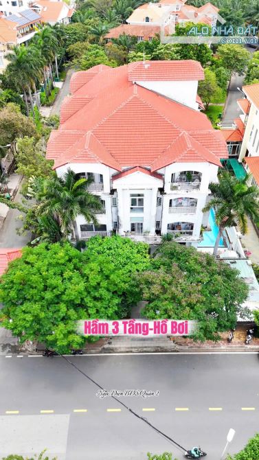 Bán Biệt Thự 3 Mặt Tiền Nguyễn Văn Hưởng,Thảo Điền,Q2 DT:996m2(25mx40m) Hầm 3 Tầng,Hồ Bơi - 6