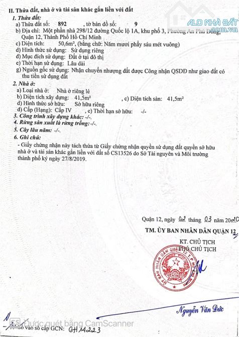 Đất Ngã Tư Vườn Lài Giá 2 tỷ 850 Triệu, - 2