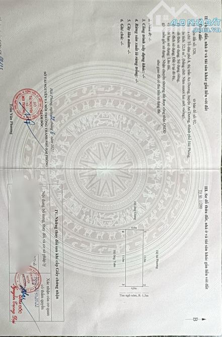 Ms Linh- Siêu đẹp lô đất tuyến 2 trục chính tổ 8 Thị Trấn An Dương, Nam - 2