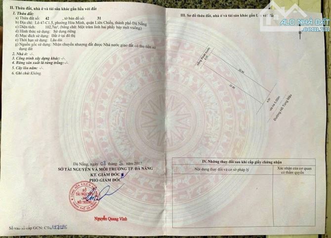 Bán đất mặt tiền số 120 Hồ Tùng Mậu, Hoà Minh, cách Biển 300m - 2