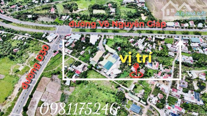 Bán đất hẻm Xuân Sơn Vĩnh Trung Gần đường D30 & Võ Nguyên Giáp 64.2m2 giá 1 tỷ 330 ------- - 2
