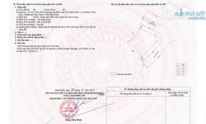 Bán đất 412m2 góc 02 mặt tiền tại khu biệt thự Đại Phú Gia - Quy Nhơn - 2